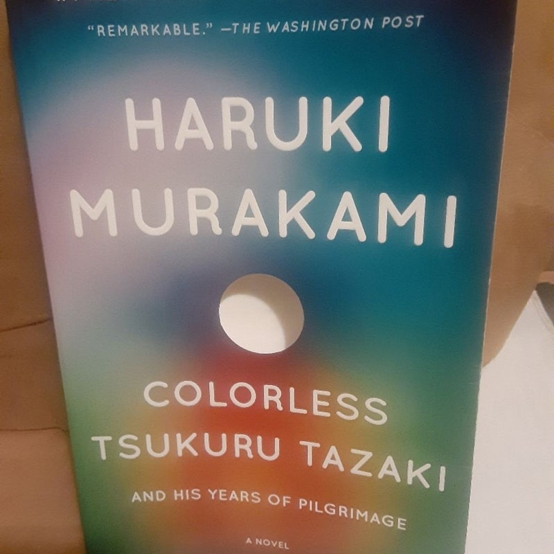 Colorless Tsukuru Tazaki and His Years of Pilgrimage