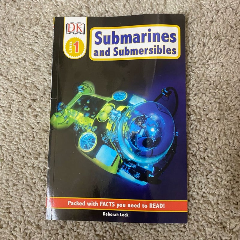 DK Readers L1: Submarines and Submersibles