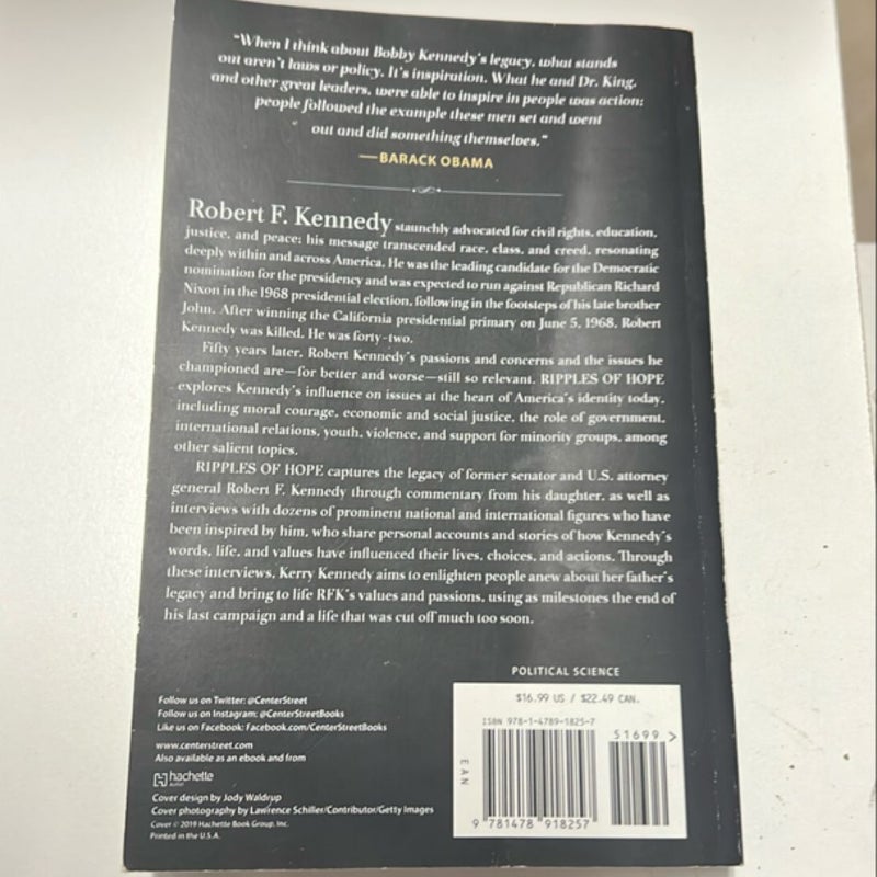 Robert F. Kennedy: Ripples of Hope