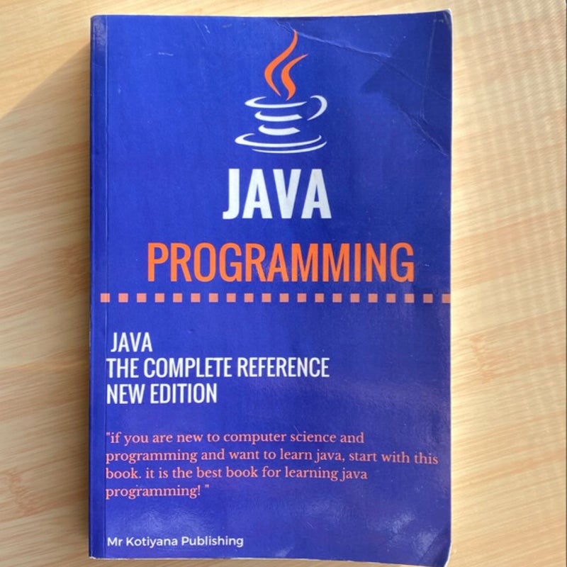 Java the Complete Reference