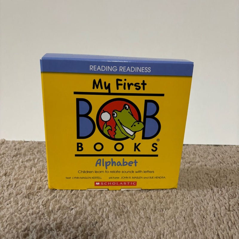 My First Bob Books - Alphabet Box Set Phonics, Letter Sounds, Ages 3 and up, Pre-K (Reading Readiness)