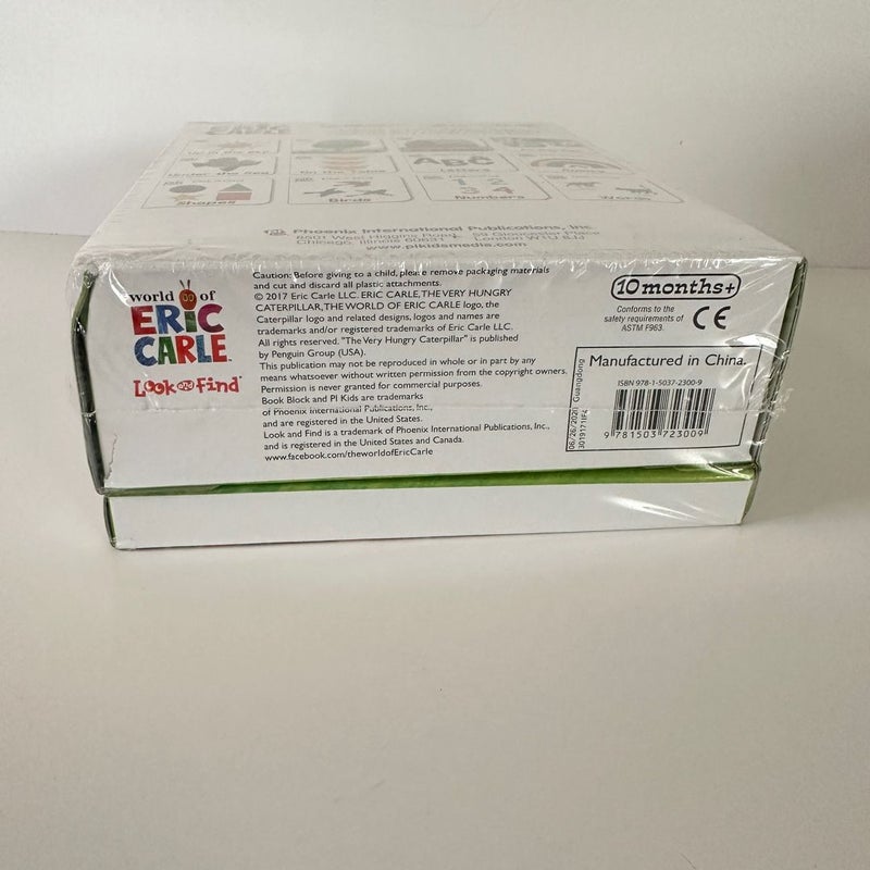 World of Eric Carle Board Book Set, 12 Mini Board Books, NEW
