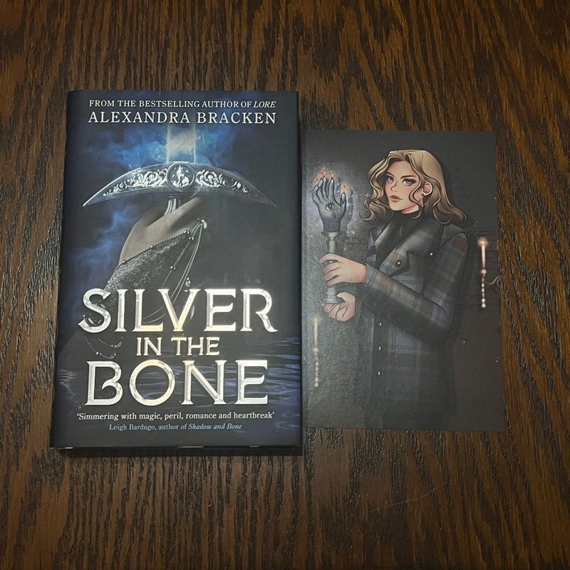 Silver in the Bone Fairyloot (ON SALE UNTIL 12/31/2023) by Alexandra Bracken,  Hardcover