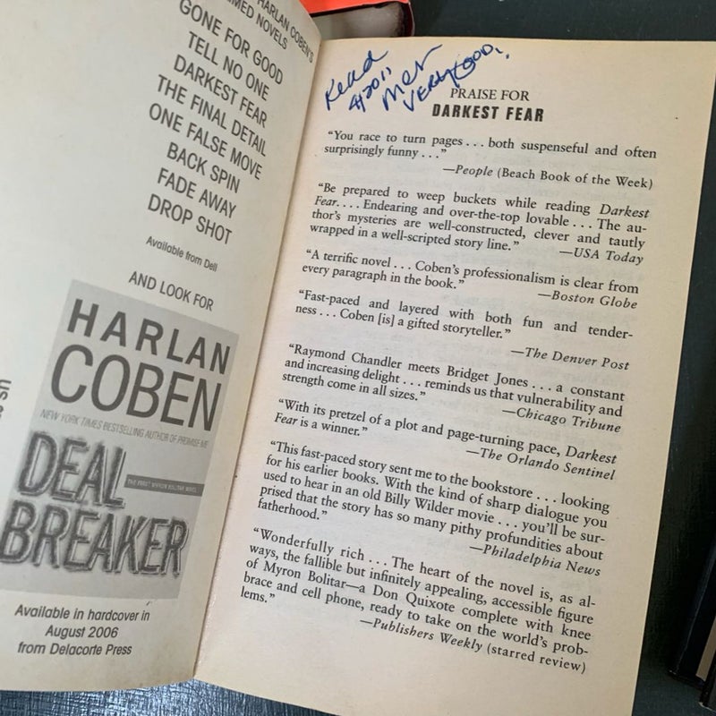 Harlan Coben 4-book Bundle