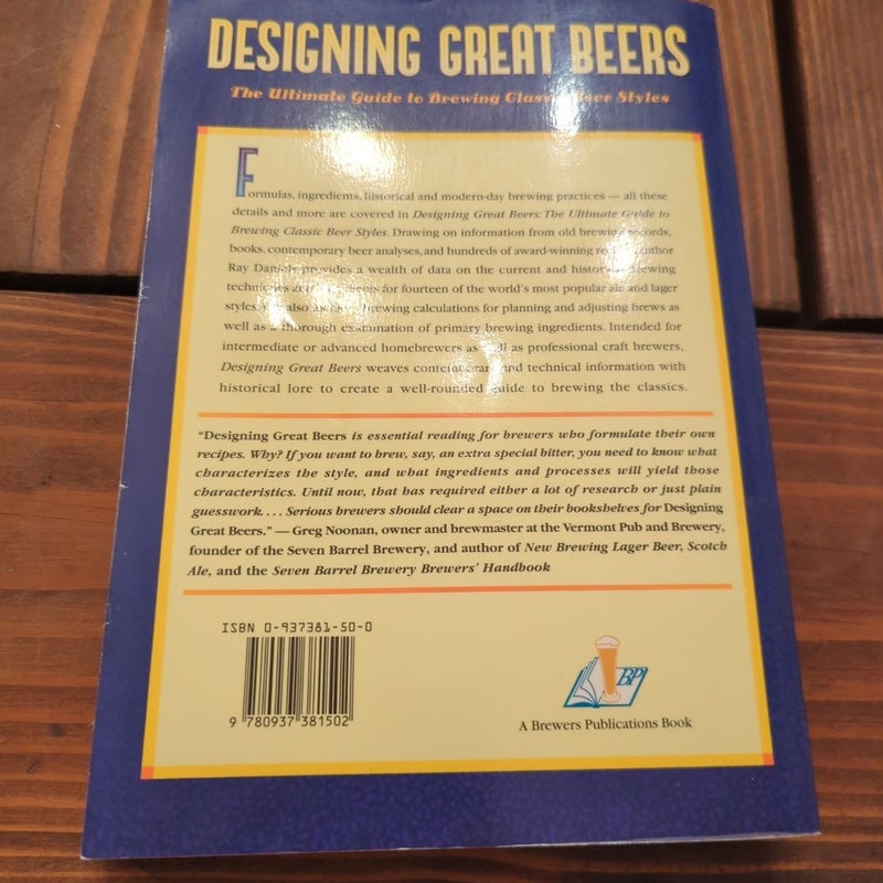 Designing Great Beers