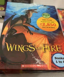 Wings of Fire Boxset 1-8