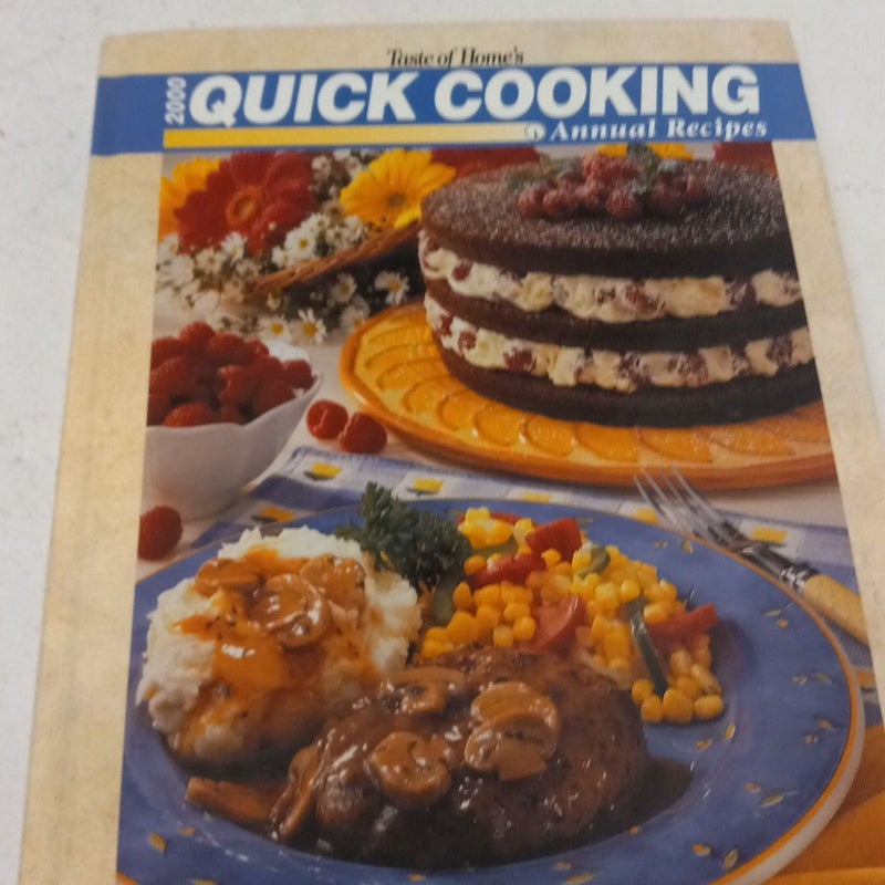 2000 Taste of Home's Quick Cooking Annual Recipes