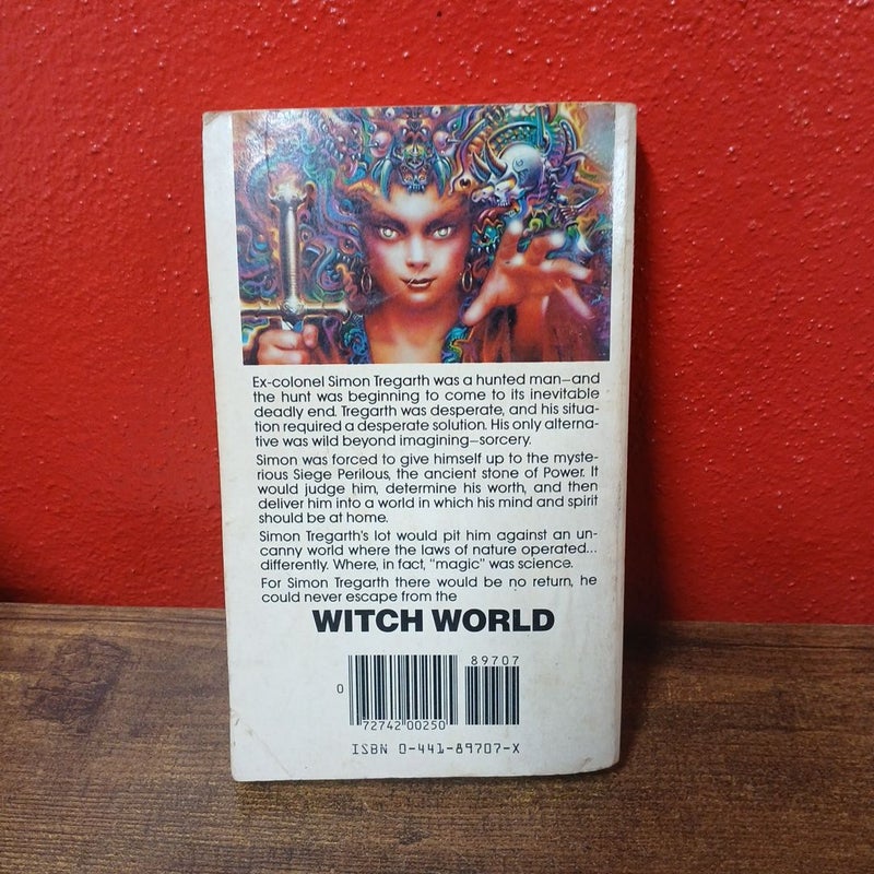 WITCH WORLD Vintage Fantasy Paperback Book Ace 1982