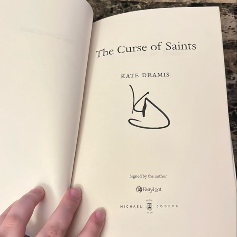 The Curse of Saints (SIGNED FAIRYLOOT EDITION)