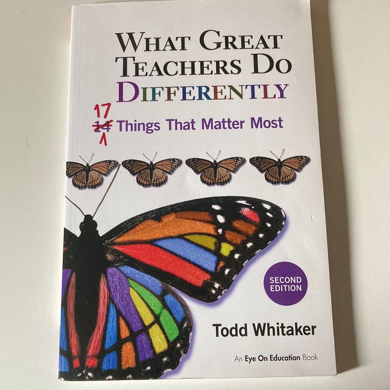 What Great Teachers Do Differently