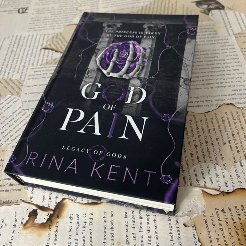 God of pain by Rina Kent oop indie discreet special edition