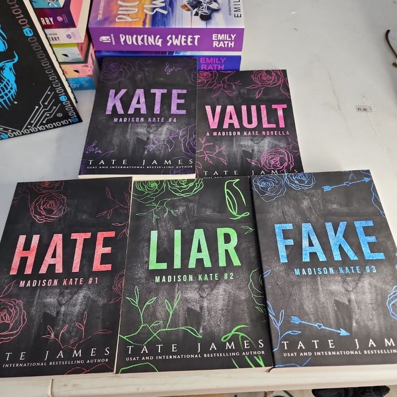 Madison Kate full Series Discreet OOP by Tate James, Paperback | Pangobooks
