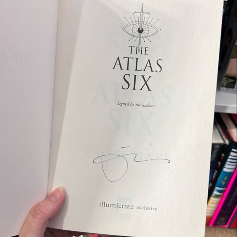 The Atlas Six, The Atlas Paradox, & The Atlas Complex (Illumicrate Editions, ALL signed)