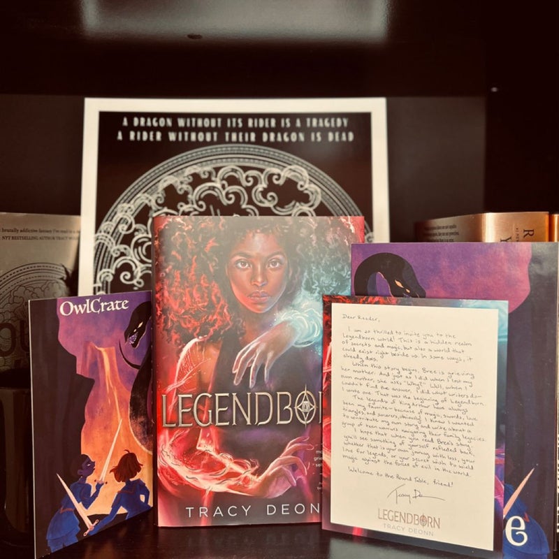 Legendborn:OWLCRATE SIGNED FIRST EDITION 