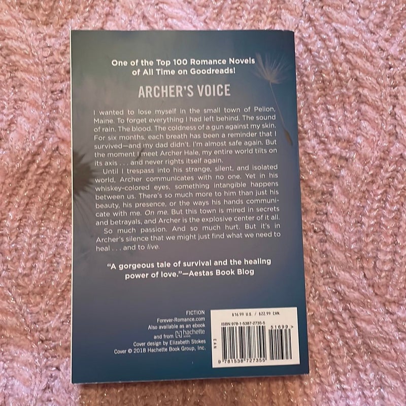 Archer's Voice by Mia Sheridan, Paperback Pangobooks