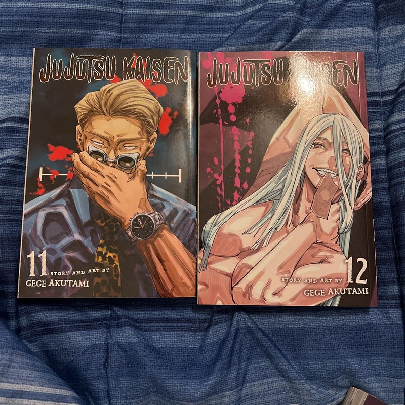 Jujutsu Kaisen Manga Set volume 11-15 by Gege Akutami