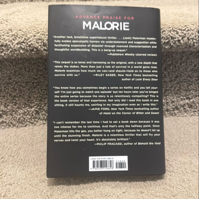 Malorie- signed book plate 