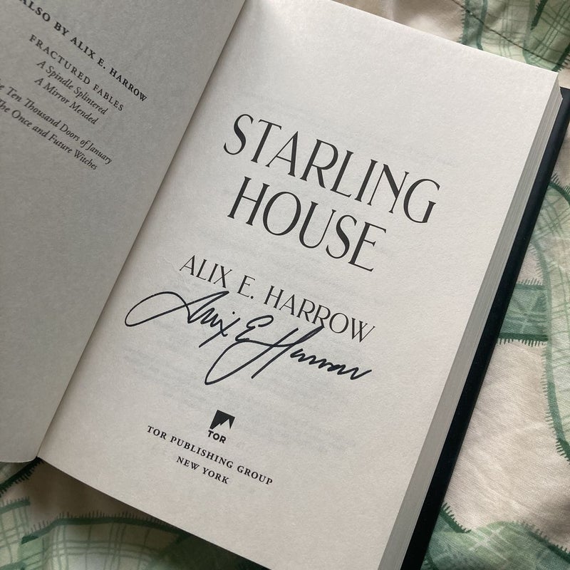 Signed Starling House