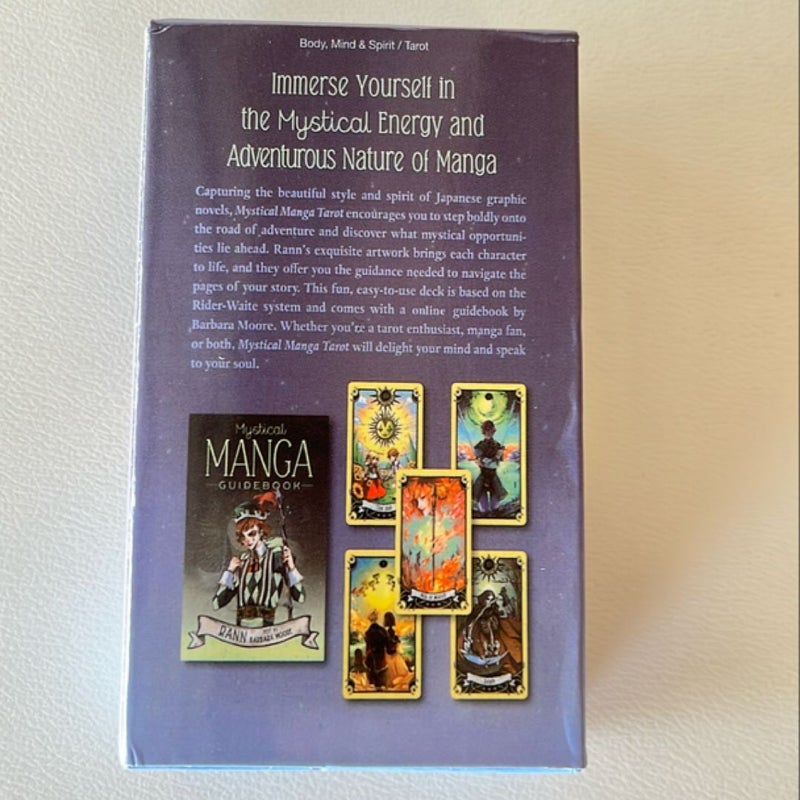 Mystical Manga Tarot Card Deck