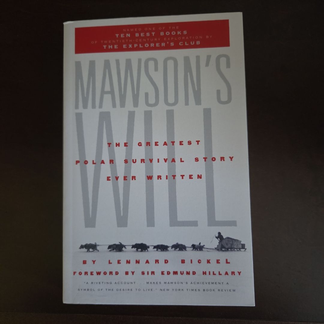 Mawson's Will