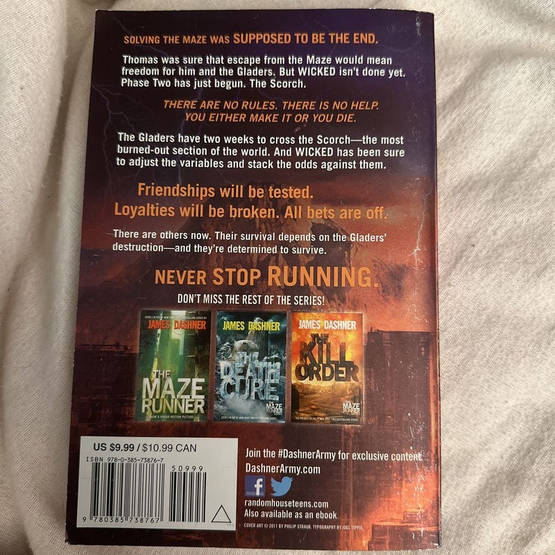 The Scorch Trials (Maze Runner, Book Two)