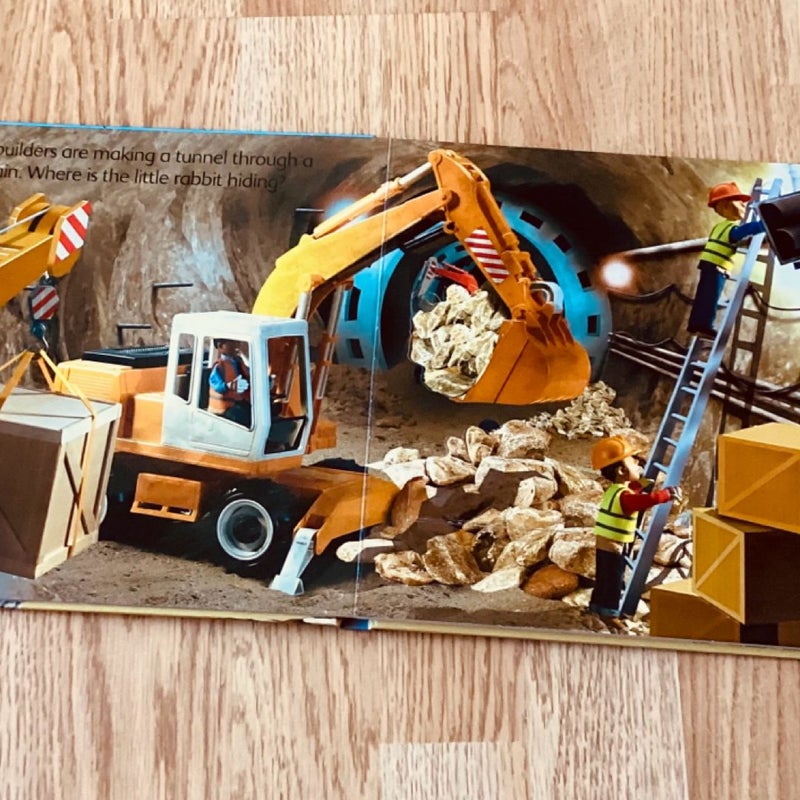 Usborne Lift And Look Construction Sites