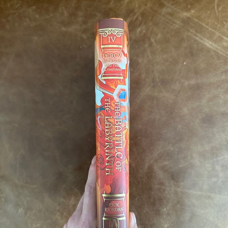 percy jackson battle of the labyrinth illumicrate special edition
