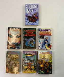 C.J. Cherryh Sci-fi/Fantasy Book Lot