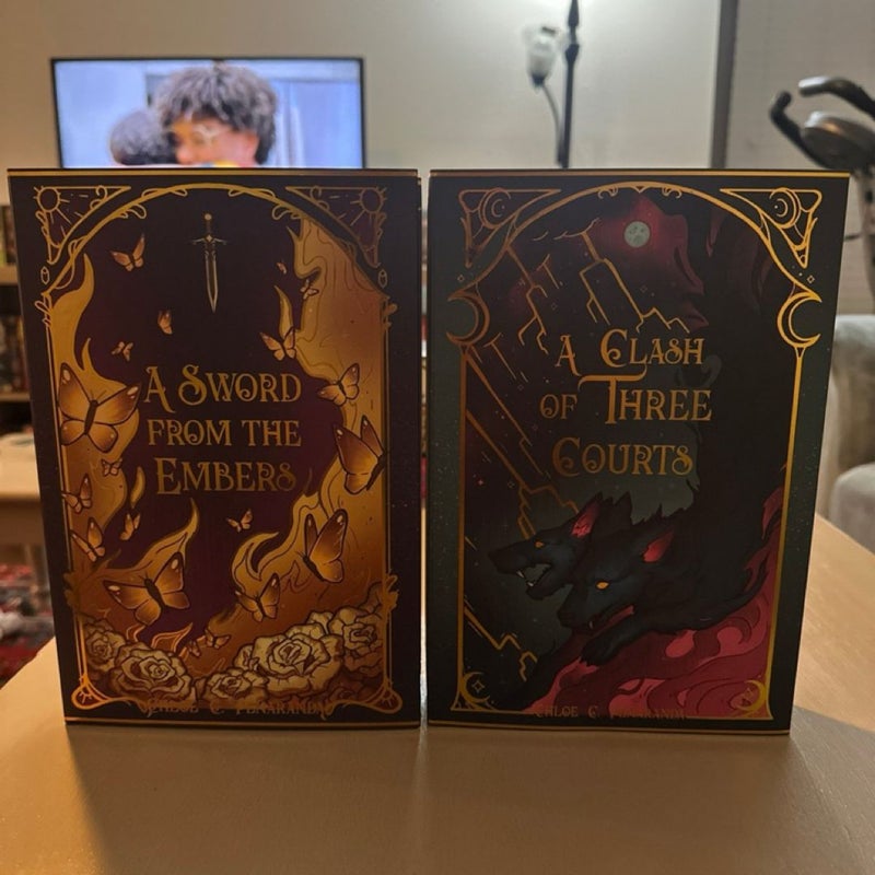Bookish Box An Heir Comes to Rise Books 4 & 5 Signed