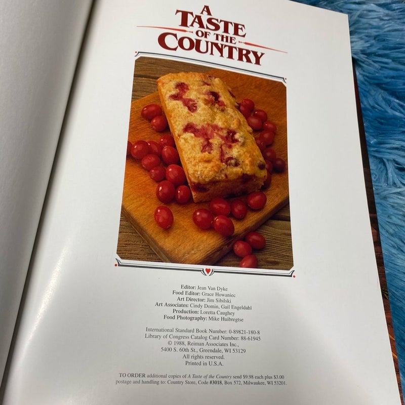 Taste of the Country: First Edition