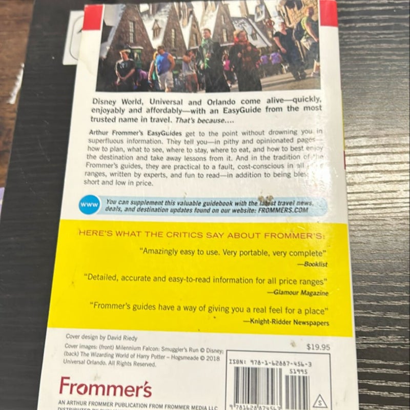 Frommer's EasyGuide to Disney World, Universal and Orland 2020