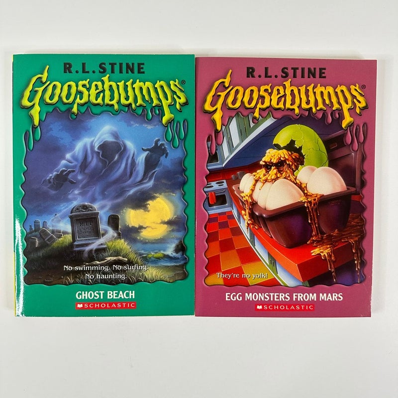 Goosebumps Book Bundle, 5 Books