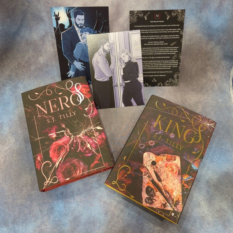 Nero & King signed, special editions, Mystic box