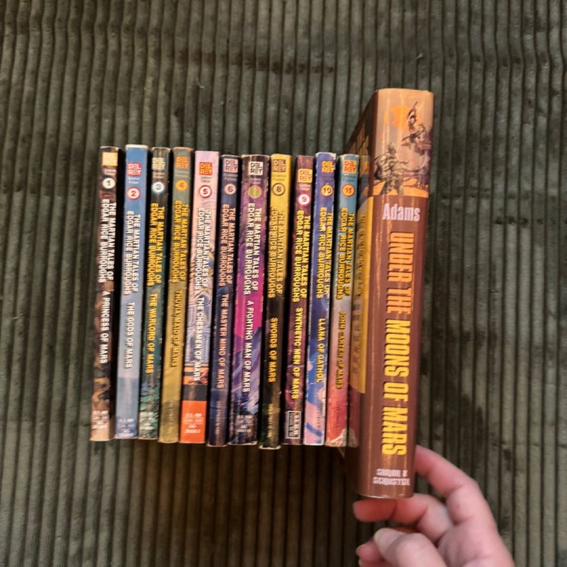 The Martian Tales of Edgar Rice Burroughs Complete set 