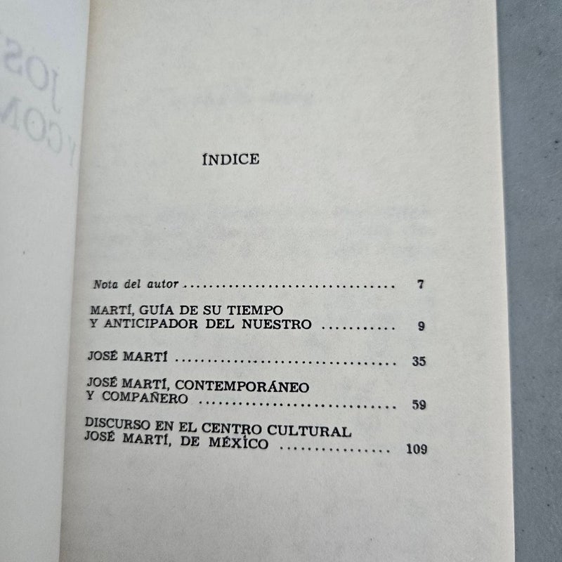Jose Marti Guia y Compañero