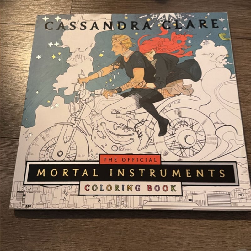 The Official Mortal Instruments Coloring Book