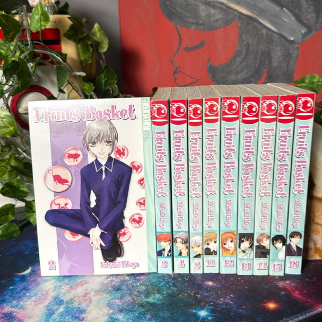 Fruits Basket Vol. 2-4, 11-15, 18
