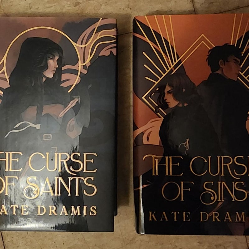 The Curse of Saints and Sins (Book 1 & 2)- Fairyloot Editions