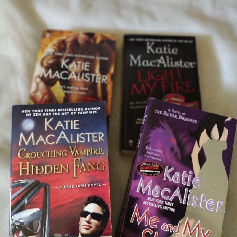 Katie McAlister Crouching Vampire, Hidden Fang a 4 Lot if Juvenile Fiction 