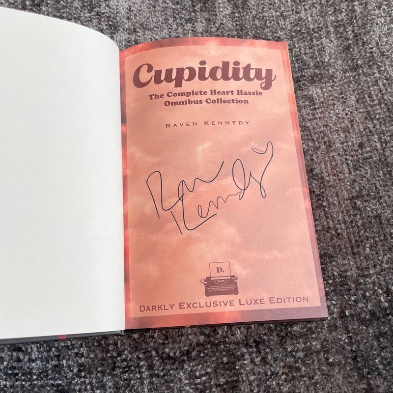 Cupidity complete Heart Hassle collection - Special edition - signed - bookish box