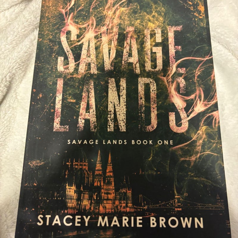Savage Lands Hardcover Signed 