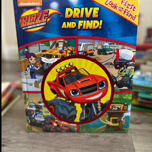 Blaze Monster Machines First Look and Find