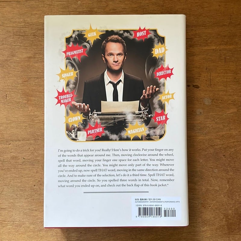 Neil Patrick Harris Chooses your own Autobiography 