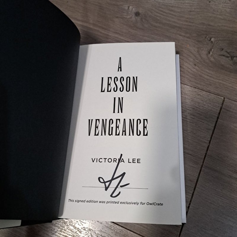 A Lesson in Vengence