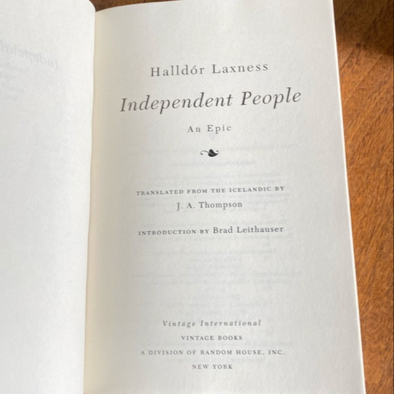 Independent People