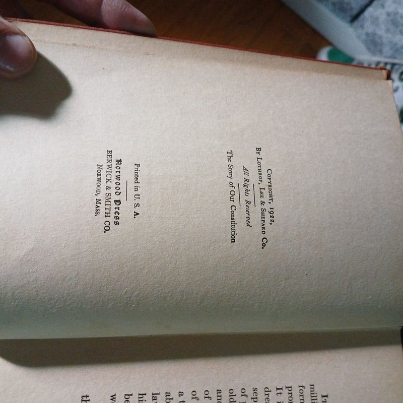 The Story of Our Constitution 