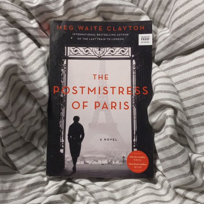 The Postmistress of Paris-ARC