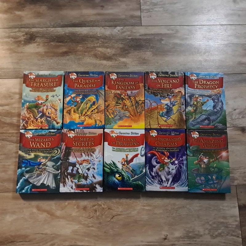 Lot of 10 Geronimo Sitilton Kingdom of Fantasy