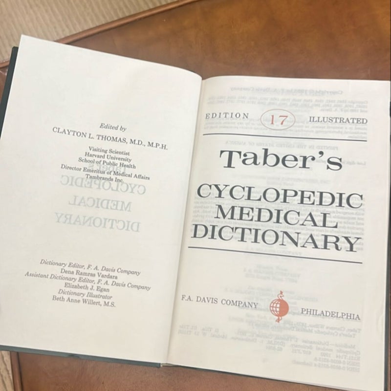 Taber's Cyclopedic Medical Dictionary