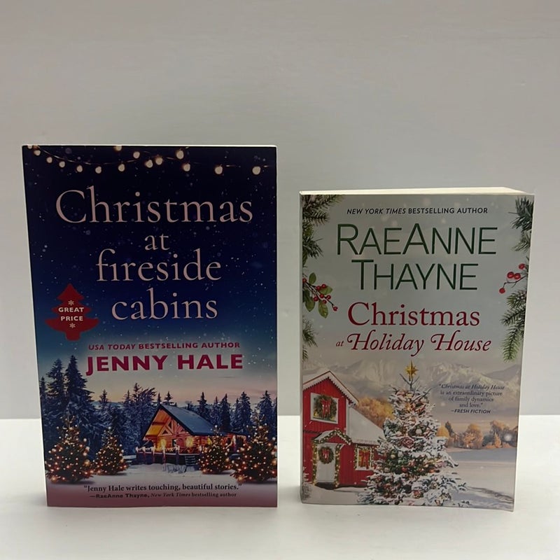 Christmas Romance (2 Book) : Christmas at Fireside Cabins & Christmas at Holiday House Bundle